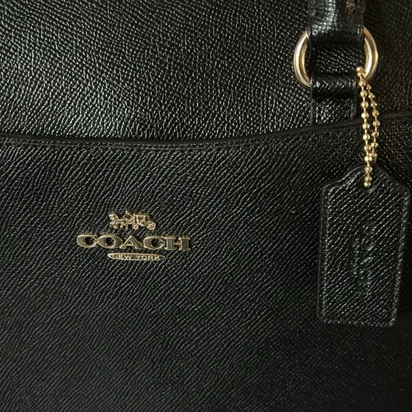 COACH Laptop Bag Crossgrain Leather —Style F39022 NWT